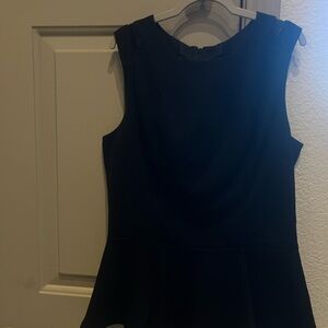 Elegant Black Sleeveless Top